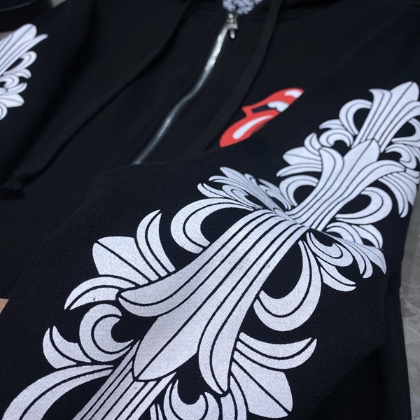 ブランドパーカー素材ディテール